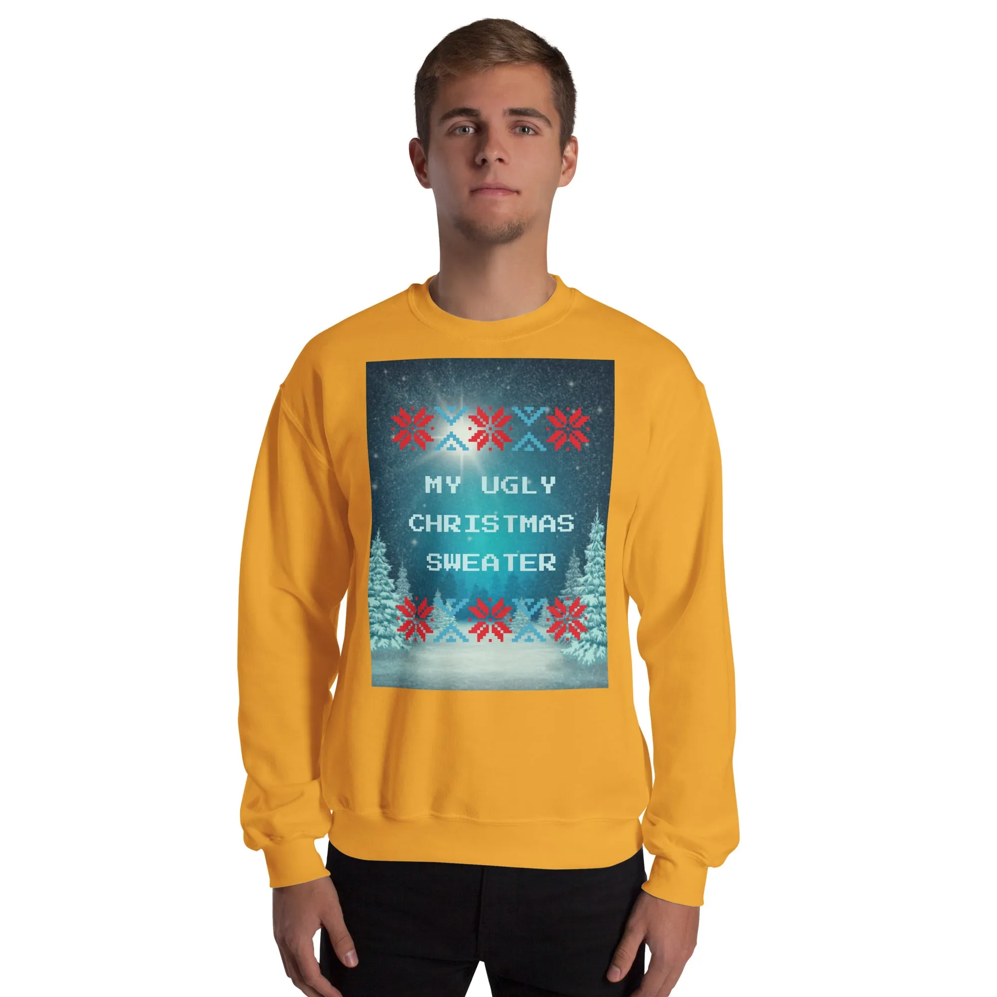 My Ugly Christmas Sweatshirt (Glamourange Christmas Sweatshirt Men)