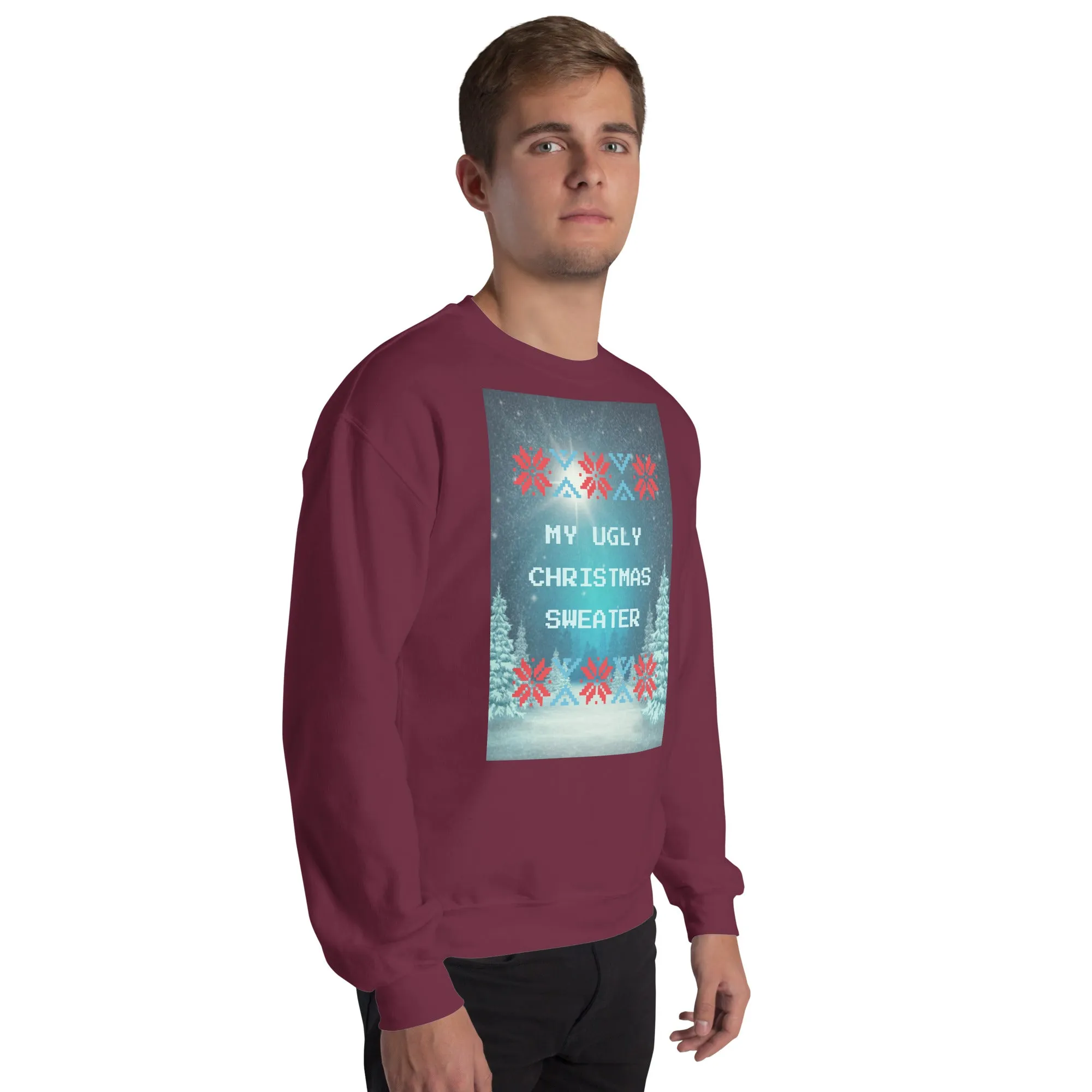 My Ugly Christmas Sweatshirt (Glamourange Christmas Sweatshirt Men)