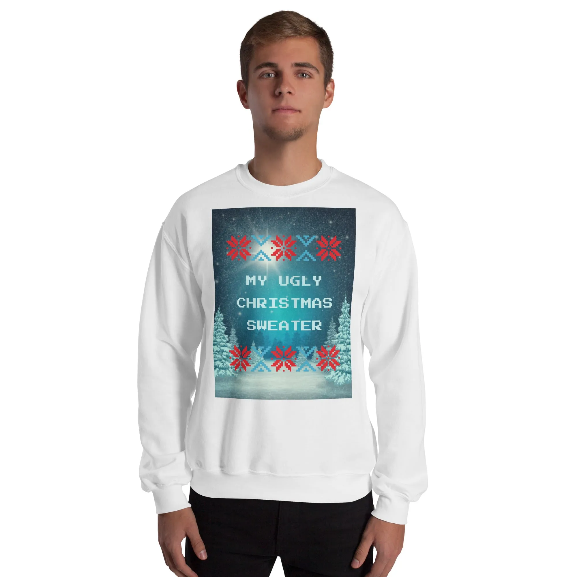 My Ugly Christmas Sweatshirt (Glamourange Christmas Sweatshirt Men)
