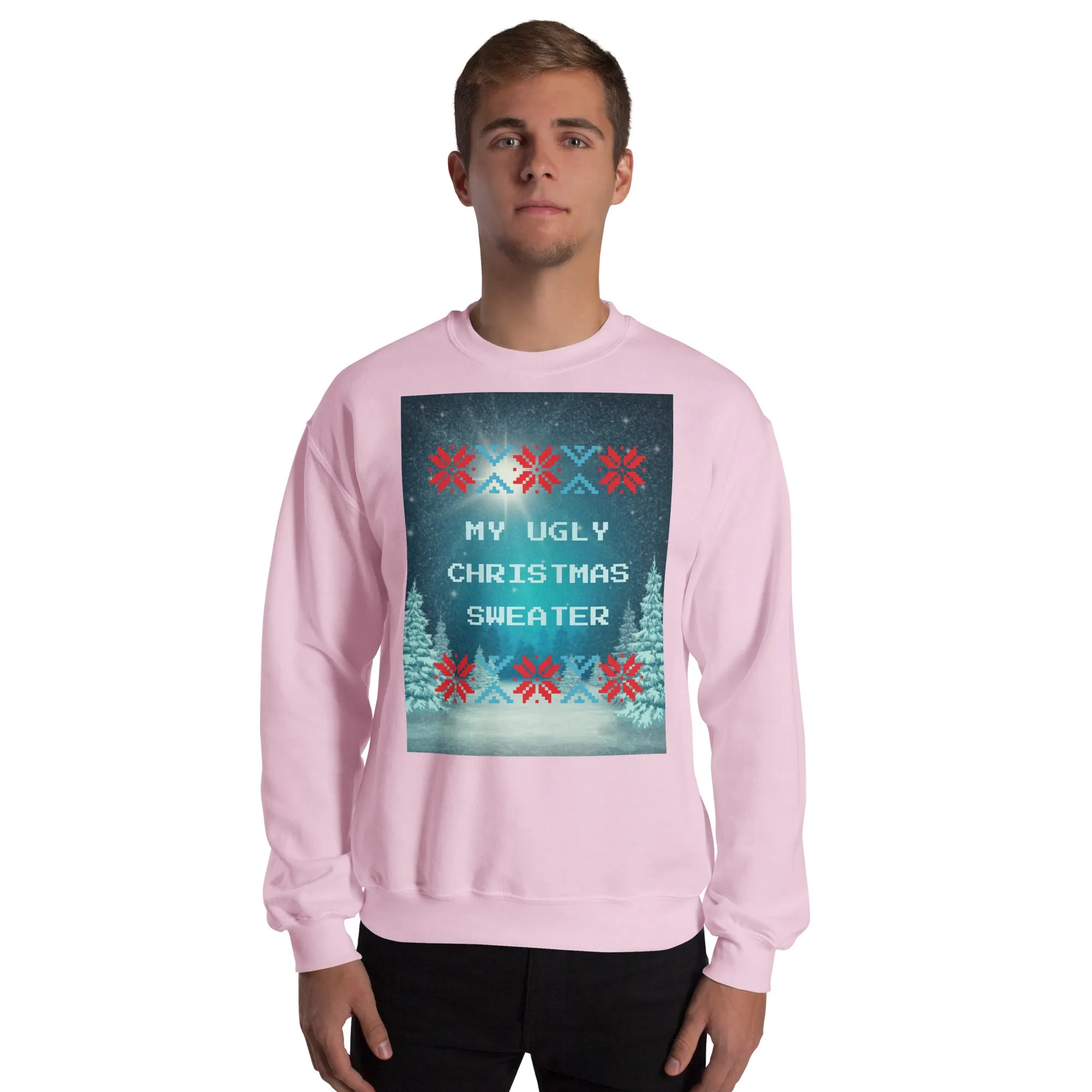 My Ugly Christmas Sweatshirt (Glamourange Christmas Sweatshirt Men)