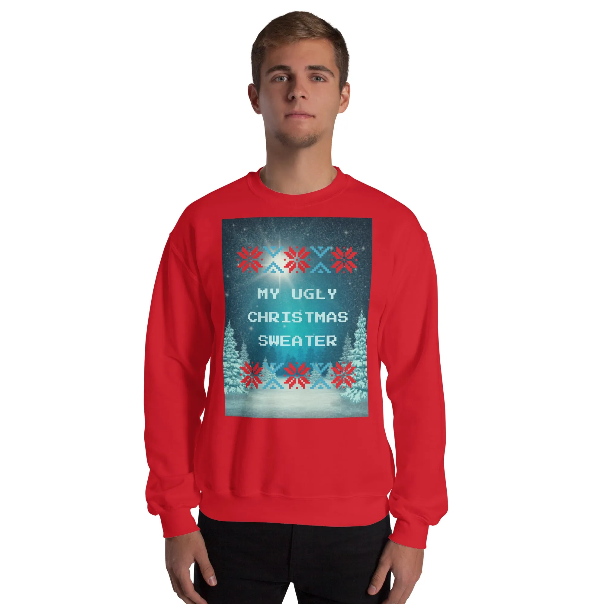 My Ugly Christmas Sweatshirt (Glamourange Christmas Sweatshirt Men)