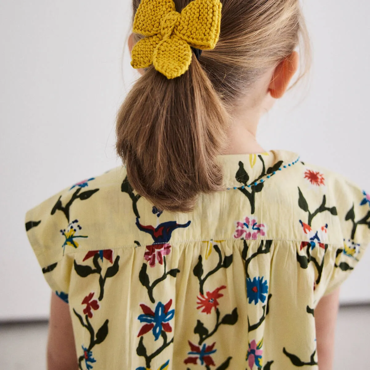 Nanna Tunic in Alabaster Botanica by Misha & Puff