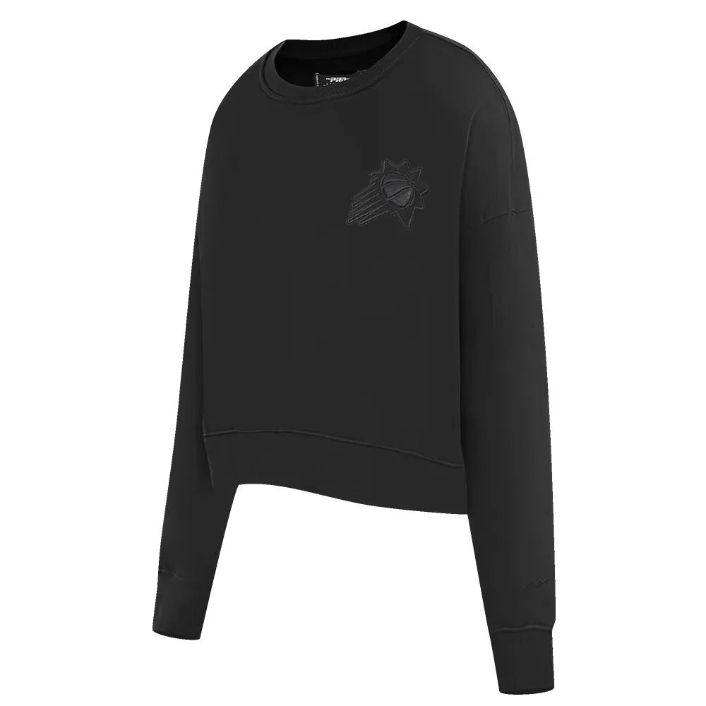 NBA PHOENIX SUNS NEUTRAL WOMEN'S CREWNECK (BLACK)