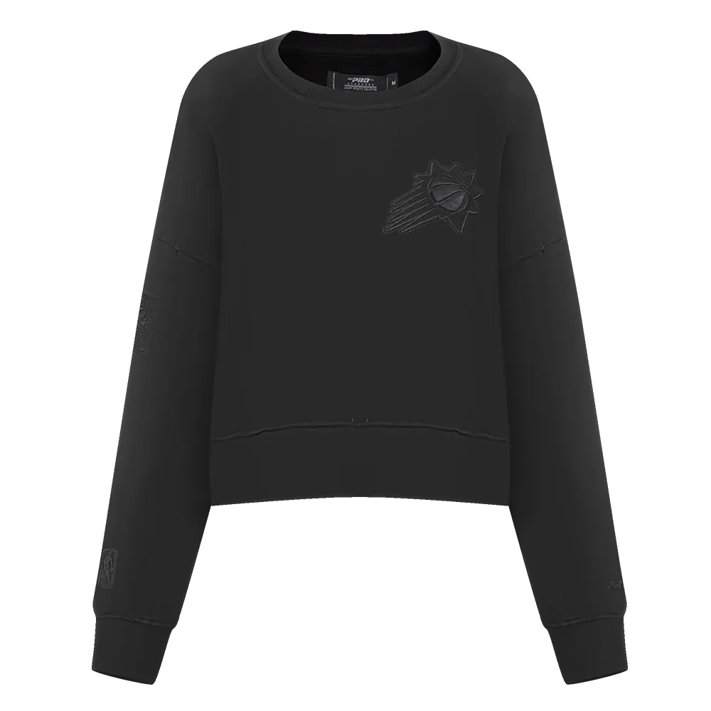 NBA PHOENIX SUNS NEUTRAL WOMEN'S CREWNECK (BLACK)
