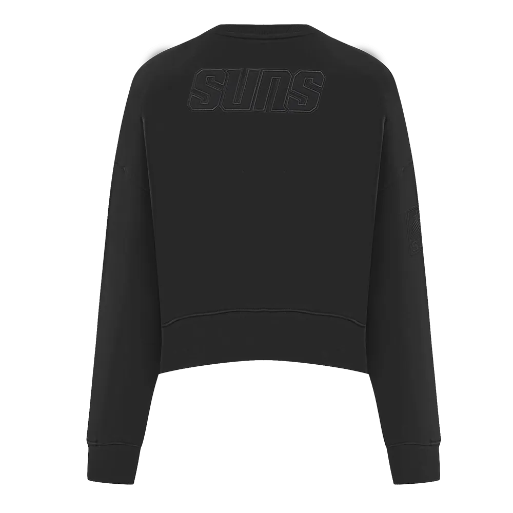 NBA PHOENIX SUNS NEUTRAL WOMEN'S CREWNECK (BLACK)