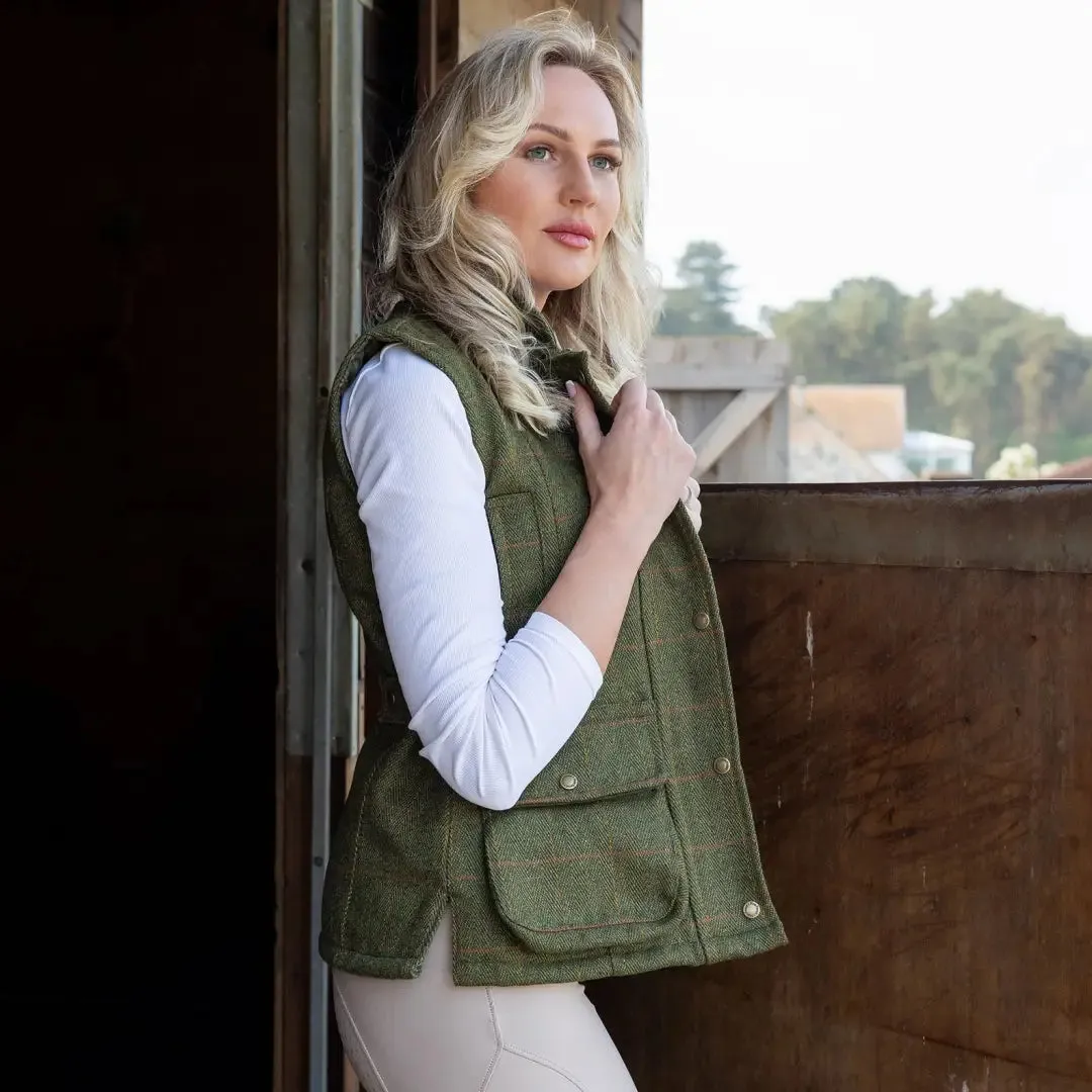 New Forest Ladies Tweed Gilet