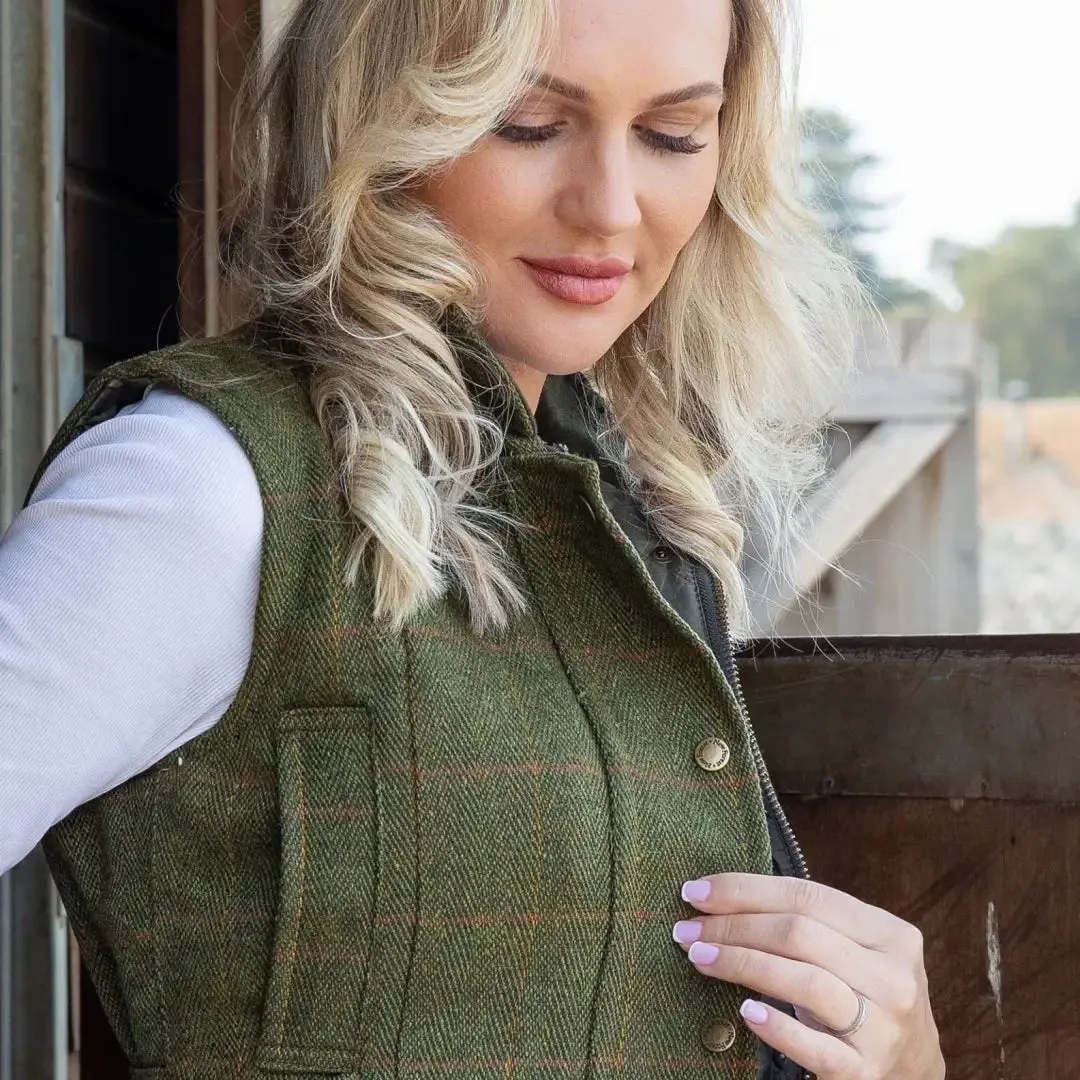 New Forest Ladies Tweed Gilet