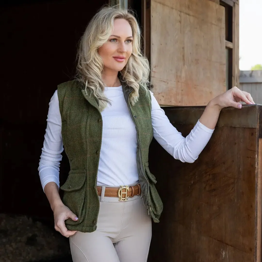 New Forest Ladies Tweed Gilet