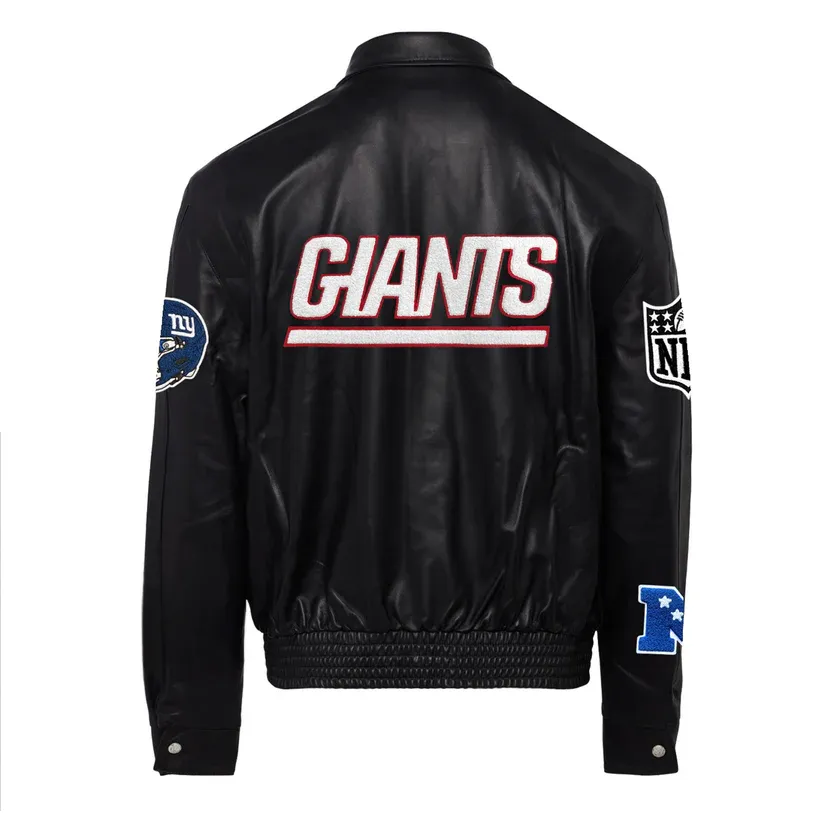 NEW YORK GIANTS FULL LEATHER JACKET