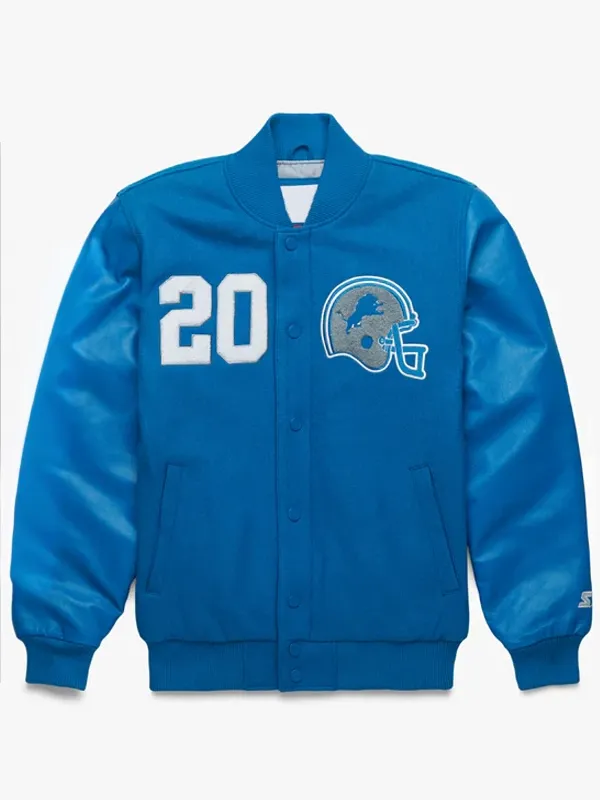 NFL DETROIT LIONS CLASSIC  WOOL VARSITY JACKET