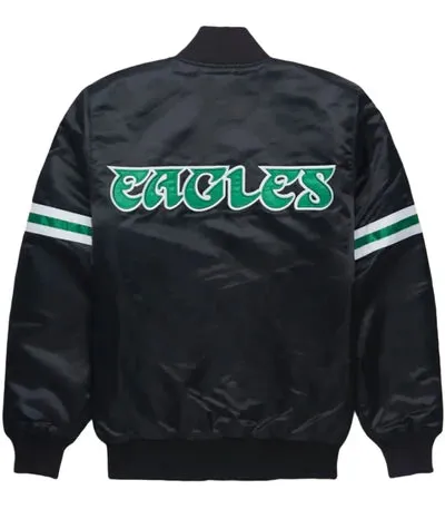 NFL Philadelphia Eagles Satin Jacket for Men and Women