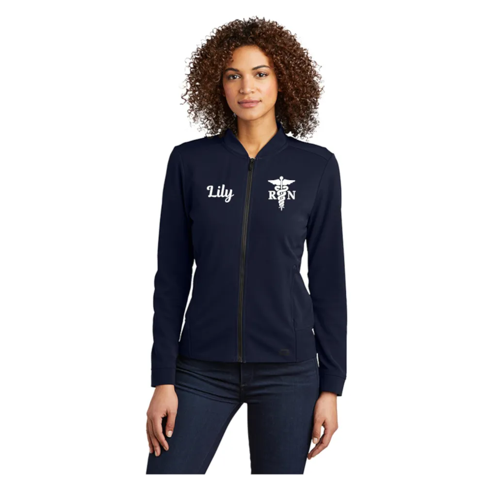 Ogio Women's Custom Full Zip RN Nurse Jacket