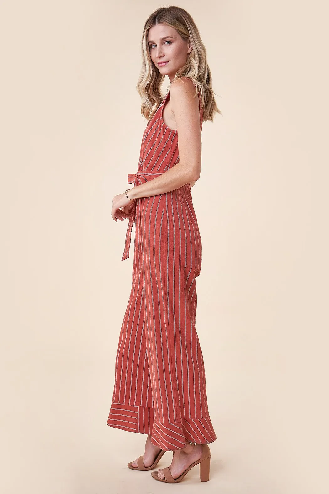 Palermo Striped Jumpsuit