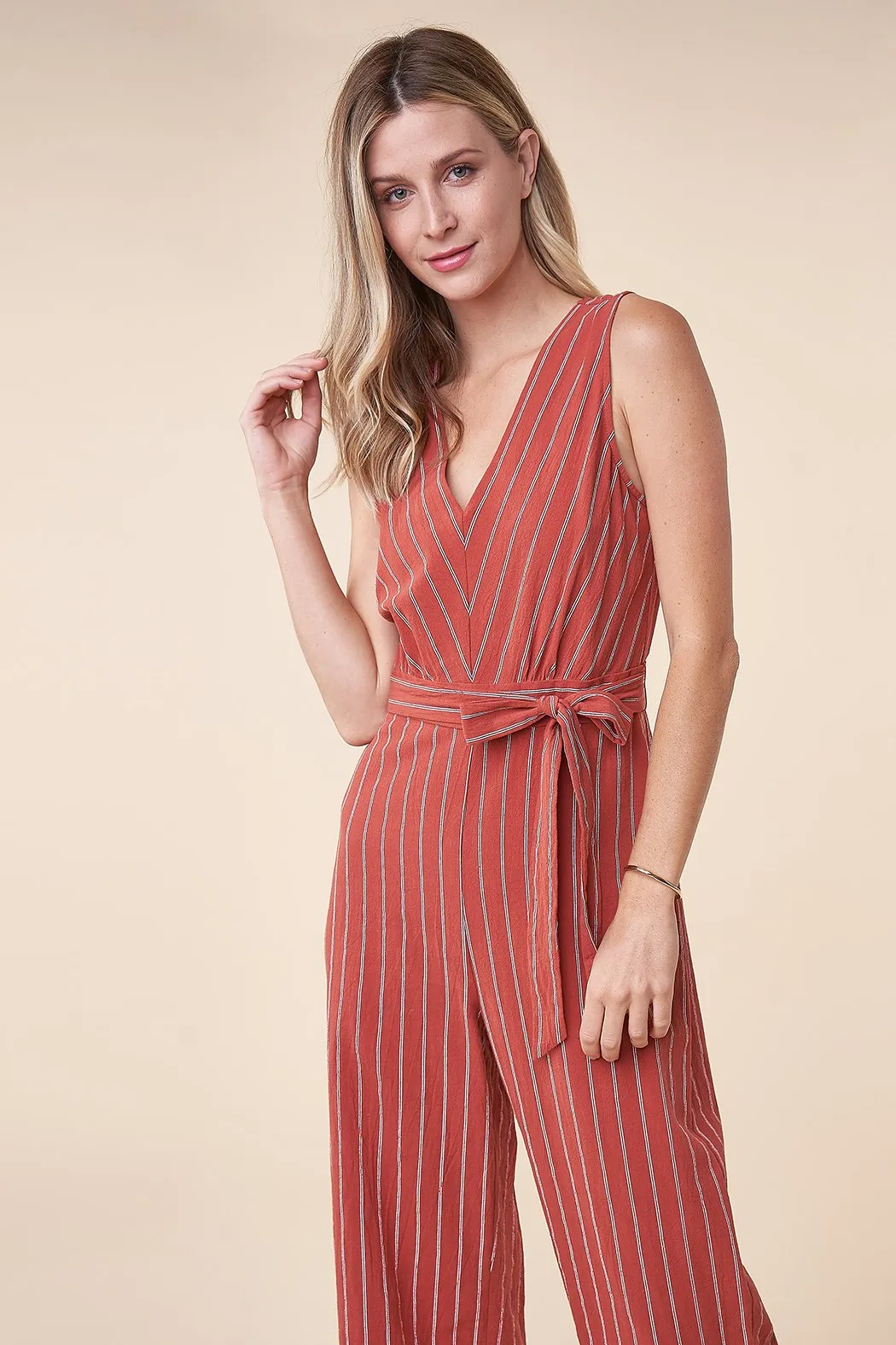 Palermo Striped Jumpsuit