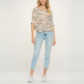 Pink Camo Coastal Top
