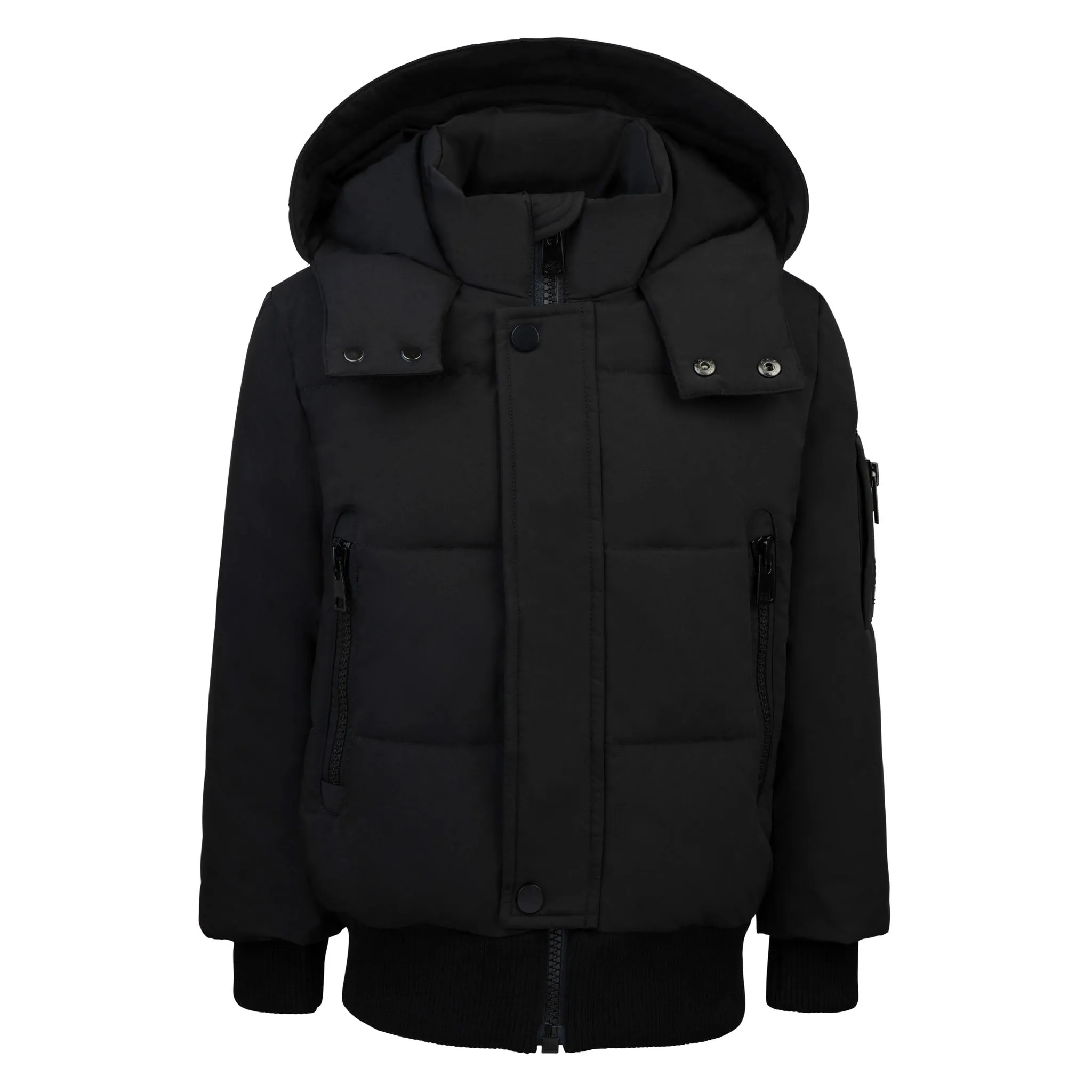 Pramie Boys Black Jacket without Fur