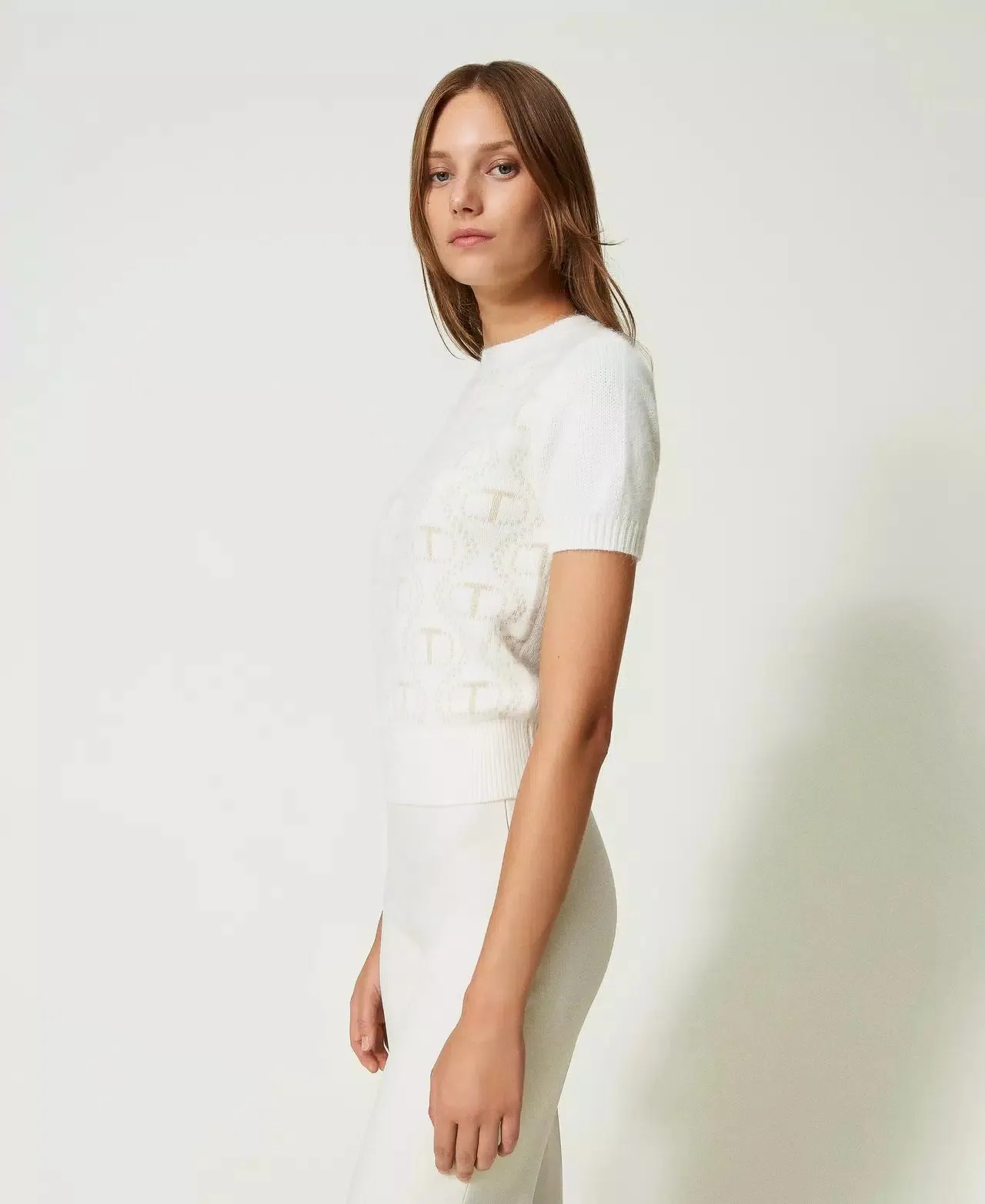 Printed Knit Top