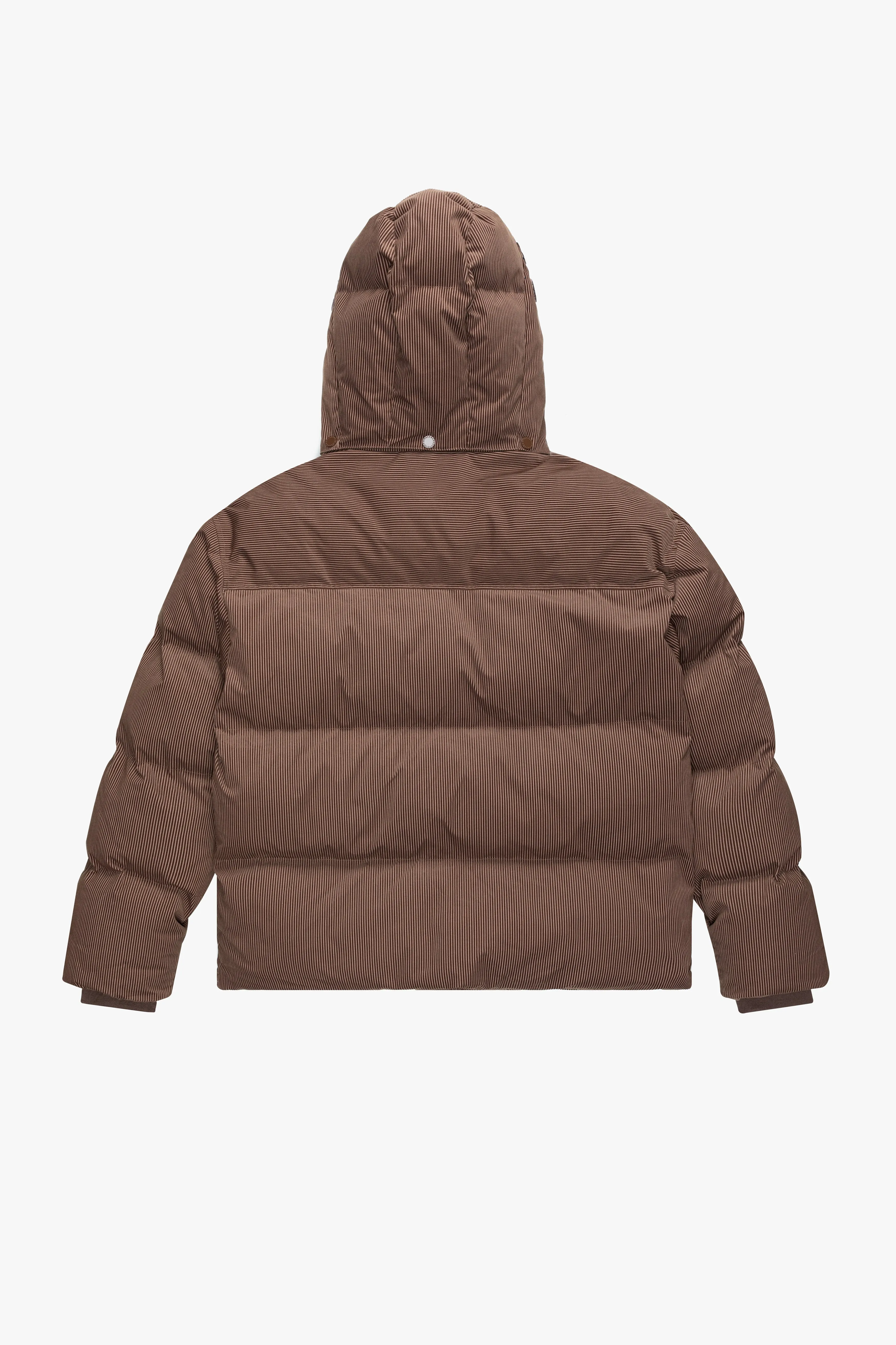 "GOYO" BROWN  PUFFER JACKET