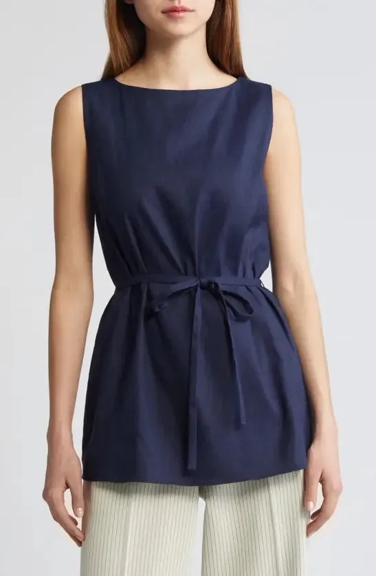 R&B Holland Linen Tunic in Salute