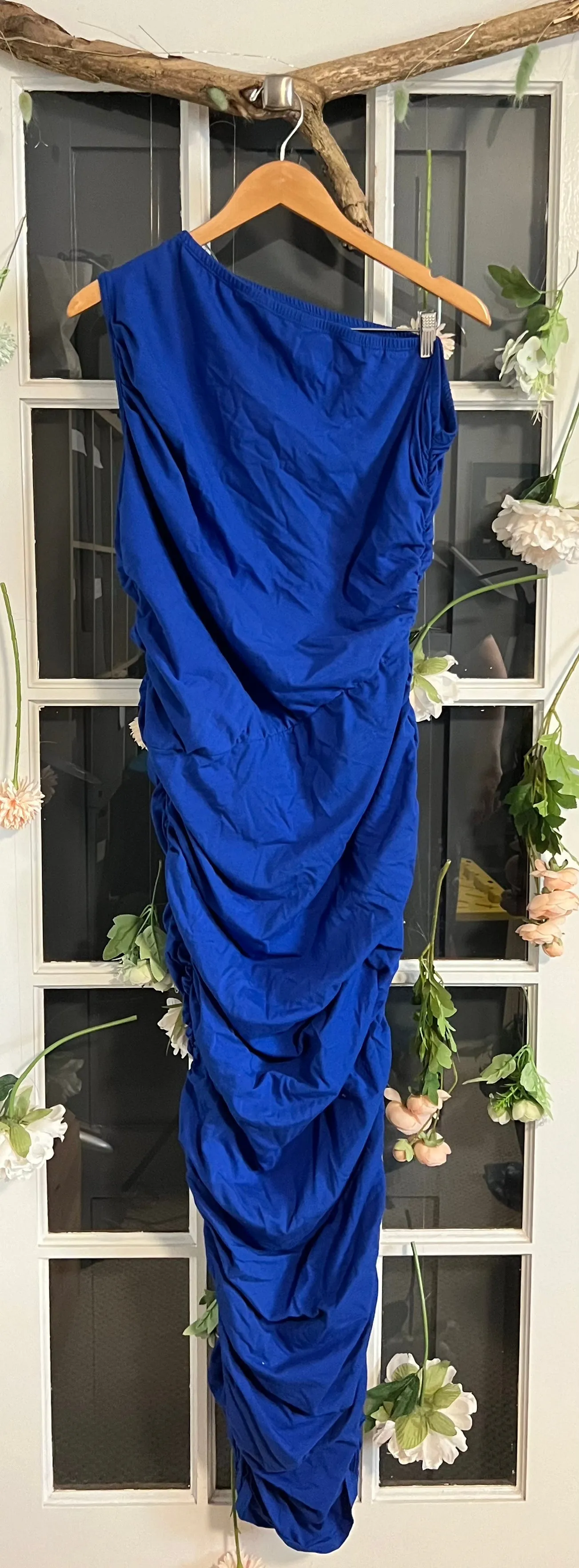 Rebdolls Blue Bodycon Dress 2X