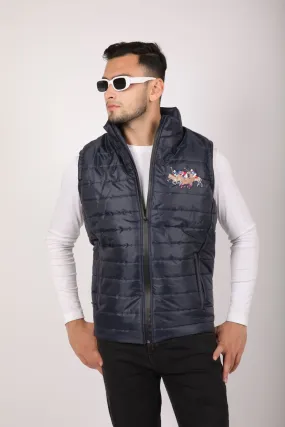 RL Triple Half Sleeves Jacket - NAVY
