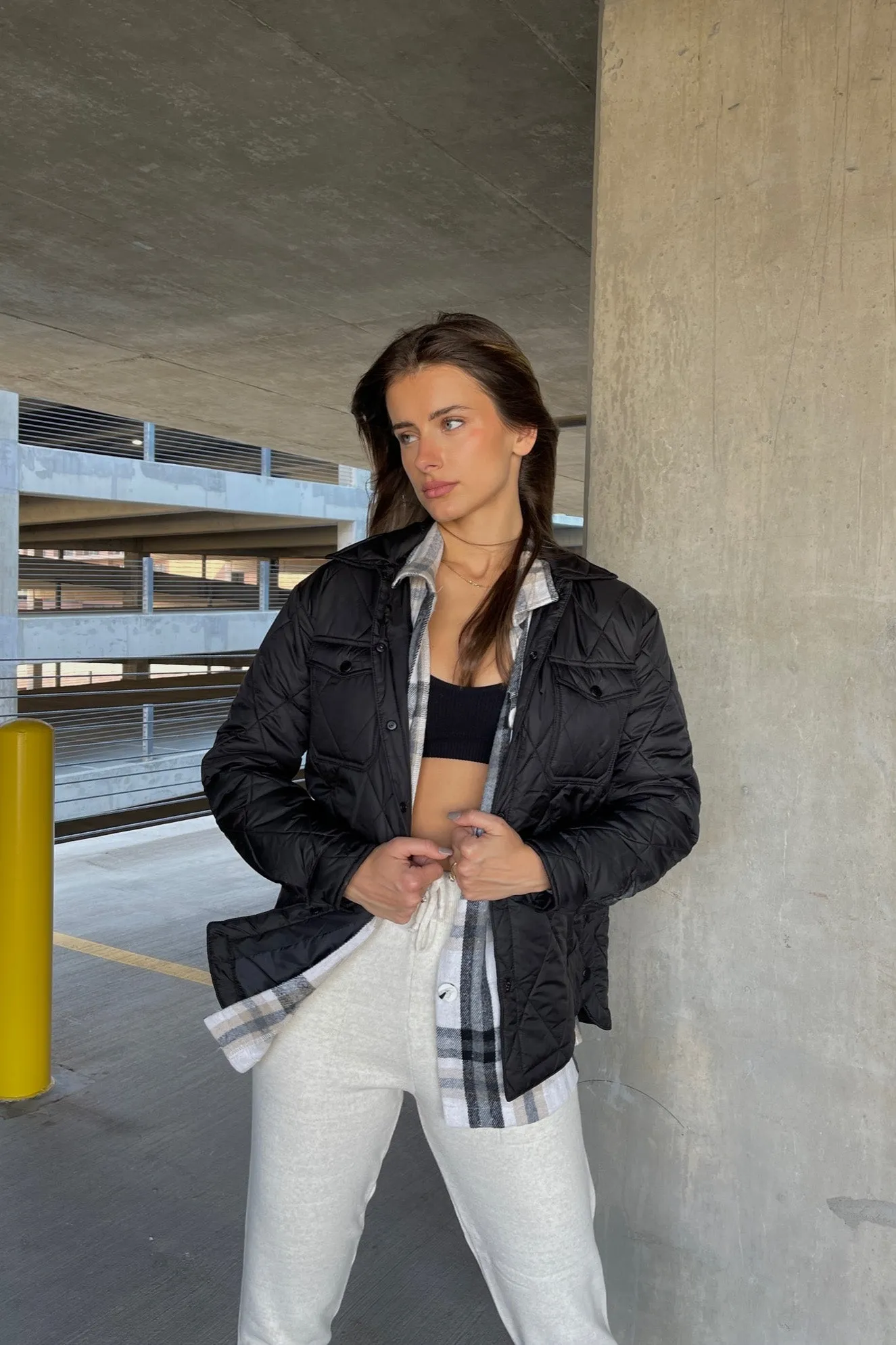 Savvy Quilted Puffer Jacket