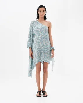 Scaled Up Vision One-Shoulder Dress by Ioanna Kourbela