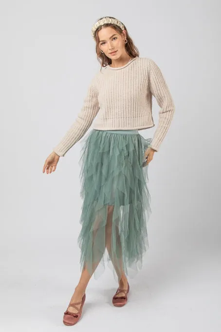Scarlett Soft Knit Sweater Cream