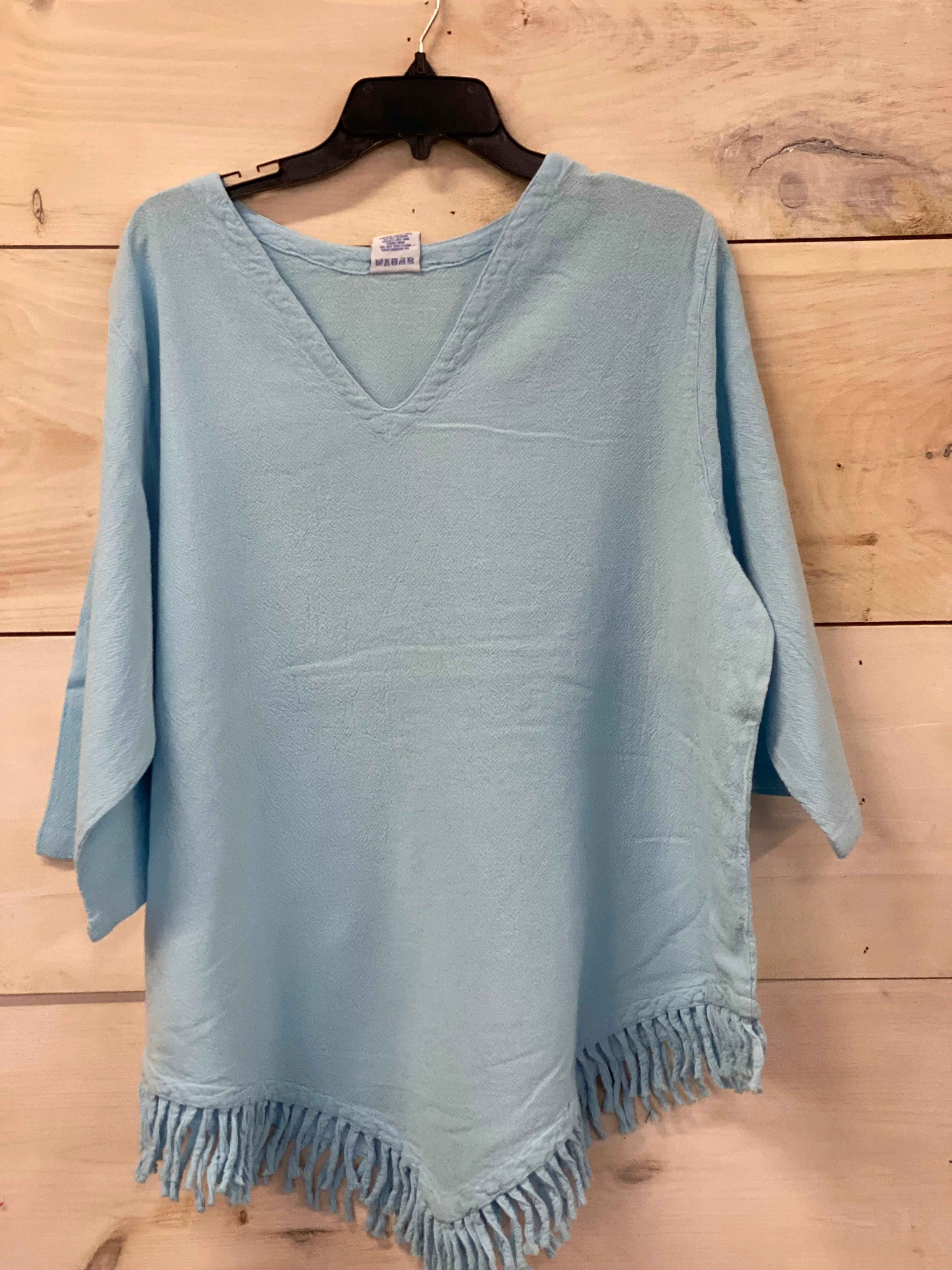Sedona Fringe Linen Top