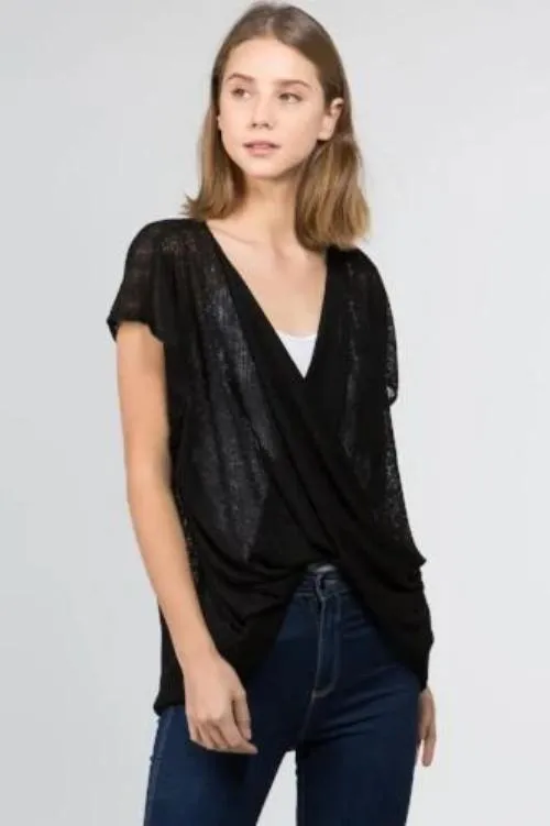 Sheer Knit Top