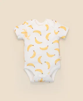 Short sleeve bodysuit - Bananas