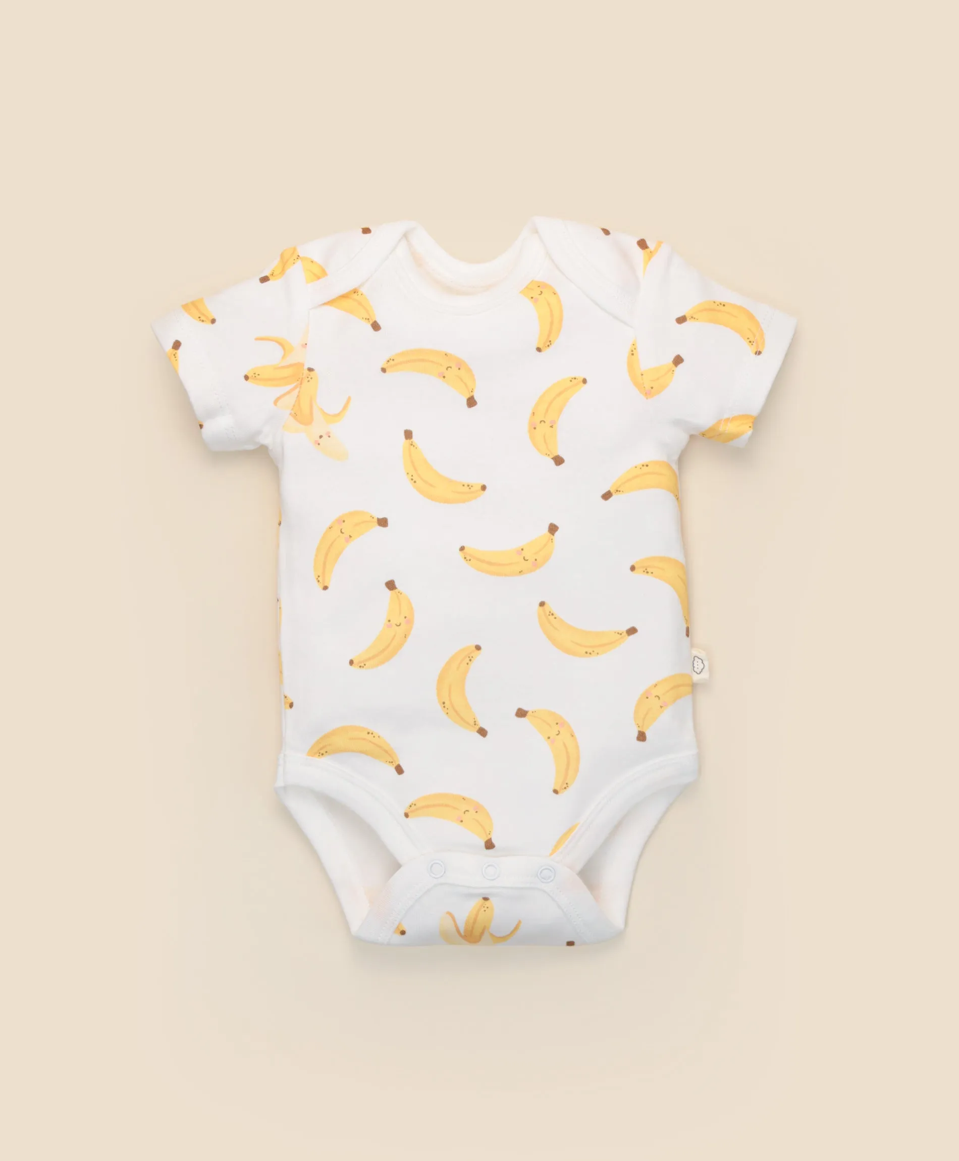 Short sleeve bodysuit - Bananas