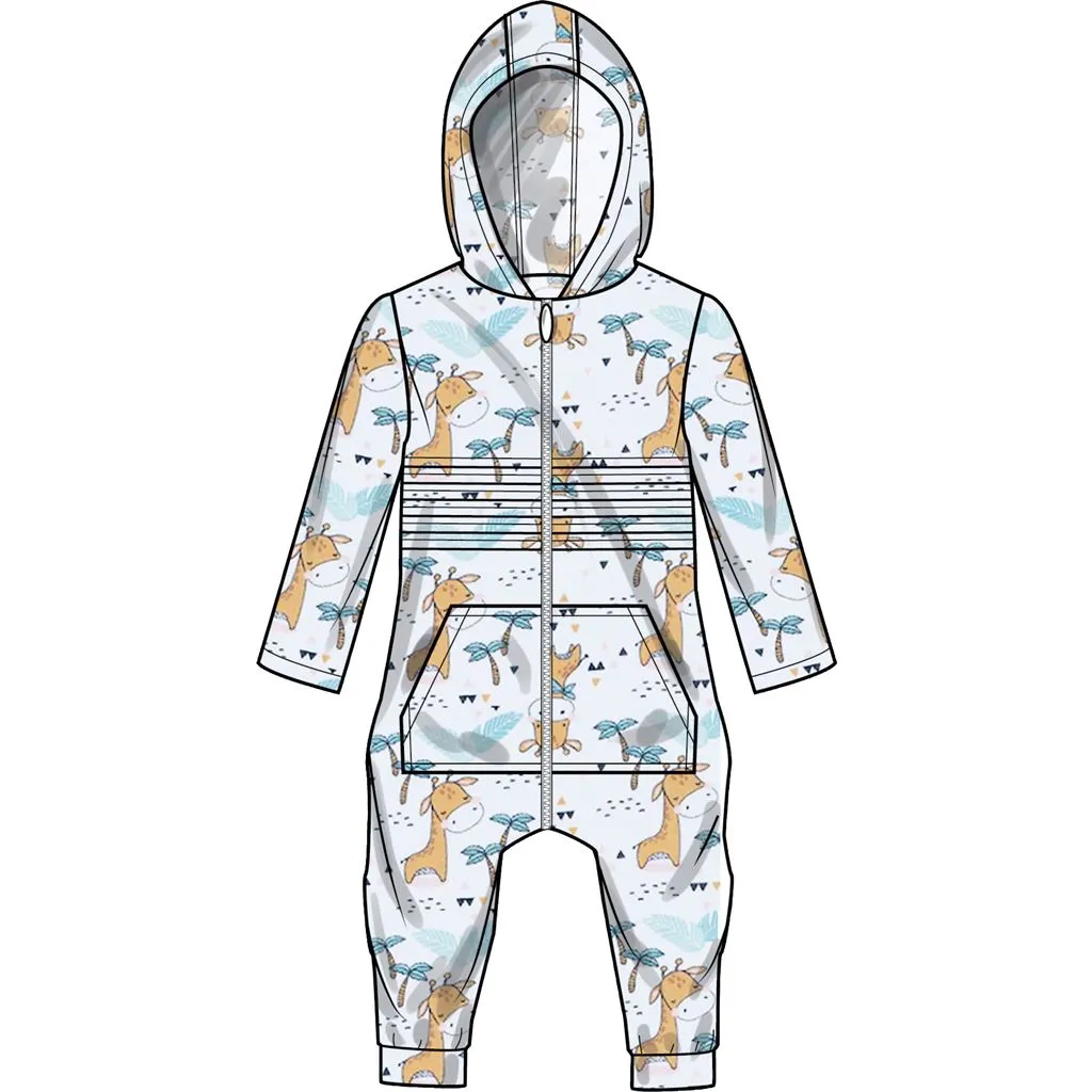 Simplicity Sewing Pattern S9486 Toddlers' Knit Jumpsuit