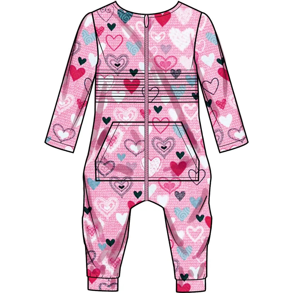 Simplicity Sewing Pattern S9486 Toddlers' Knit Jumpsuit