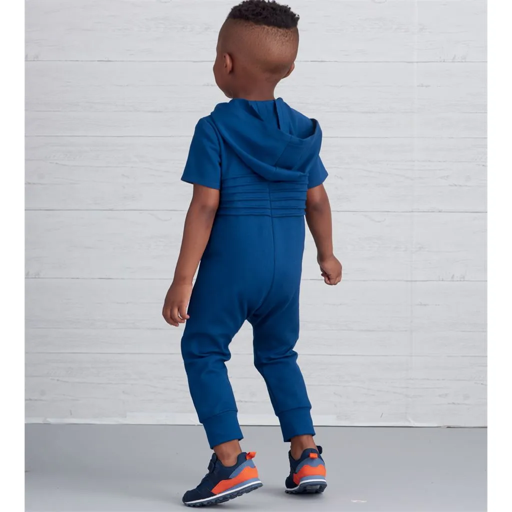 Simplicity Sewing Pattern S9486 Toddlers' Knit Jumpsuit