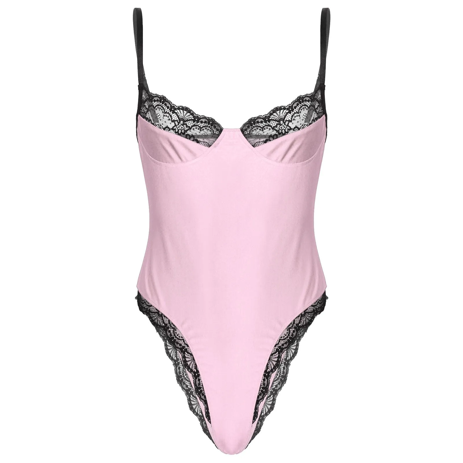 Sissy Bodysuit: Open Crotch Erotic Underwear for Men