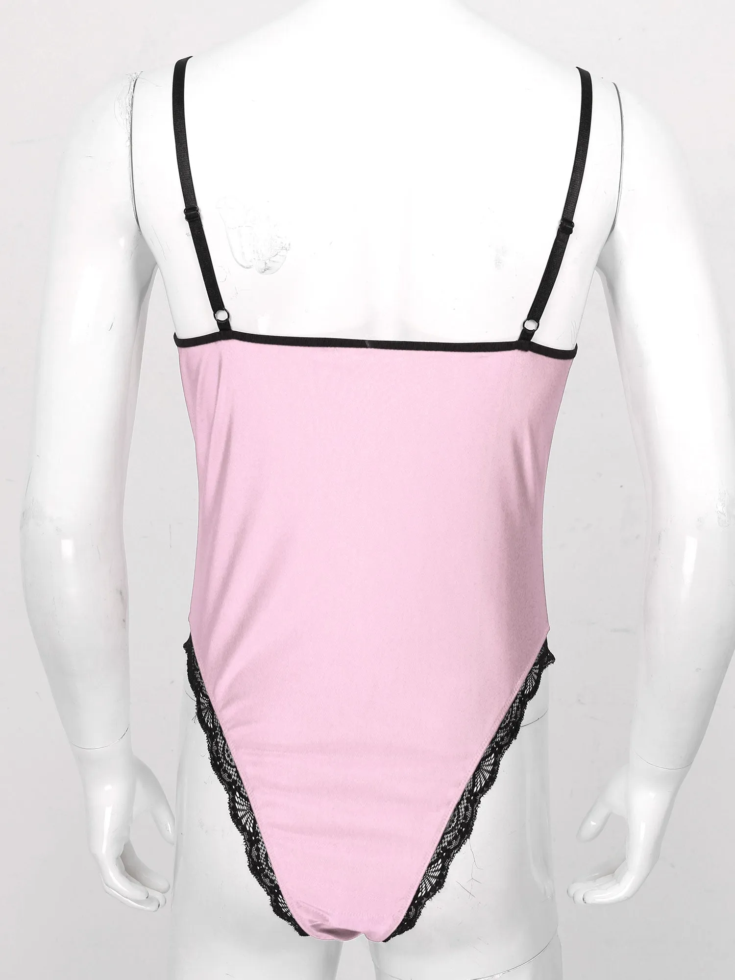 Sissy Bodysuit: Open Crotch Erotic Underwear for Men