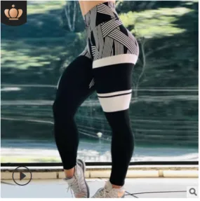 Slim Thread Printed Leggings
