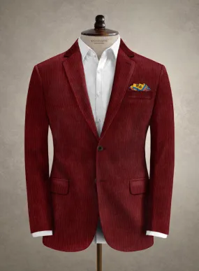Solbiati Spring Wine Corduroy Jacket