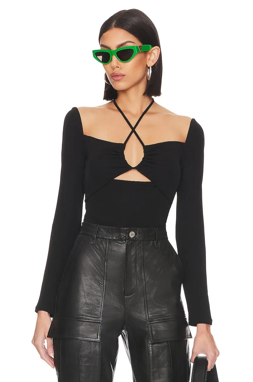 STRAPPY KNIT TOP