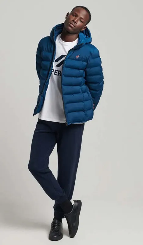 Superdry Code All Seasons Padded Jacket - Sailor Blue