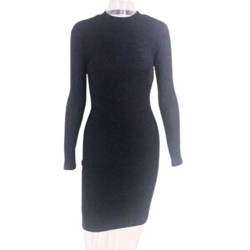 Thereadict Glitter Bodycon Dress