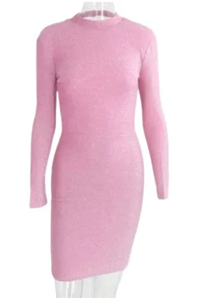 Thereadict Glitter Bodycon Dress
