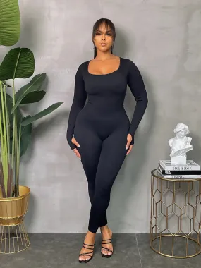 Thumbhole Jumpsuit