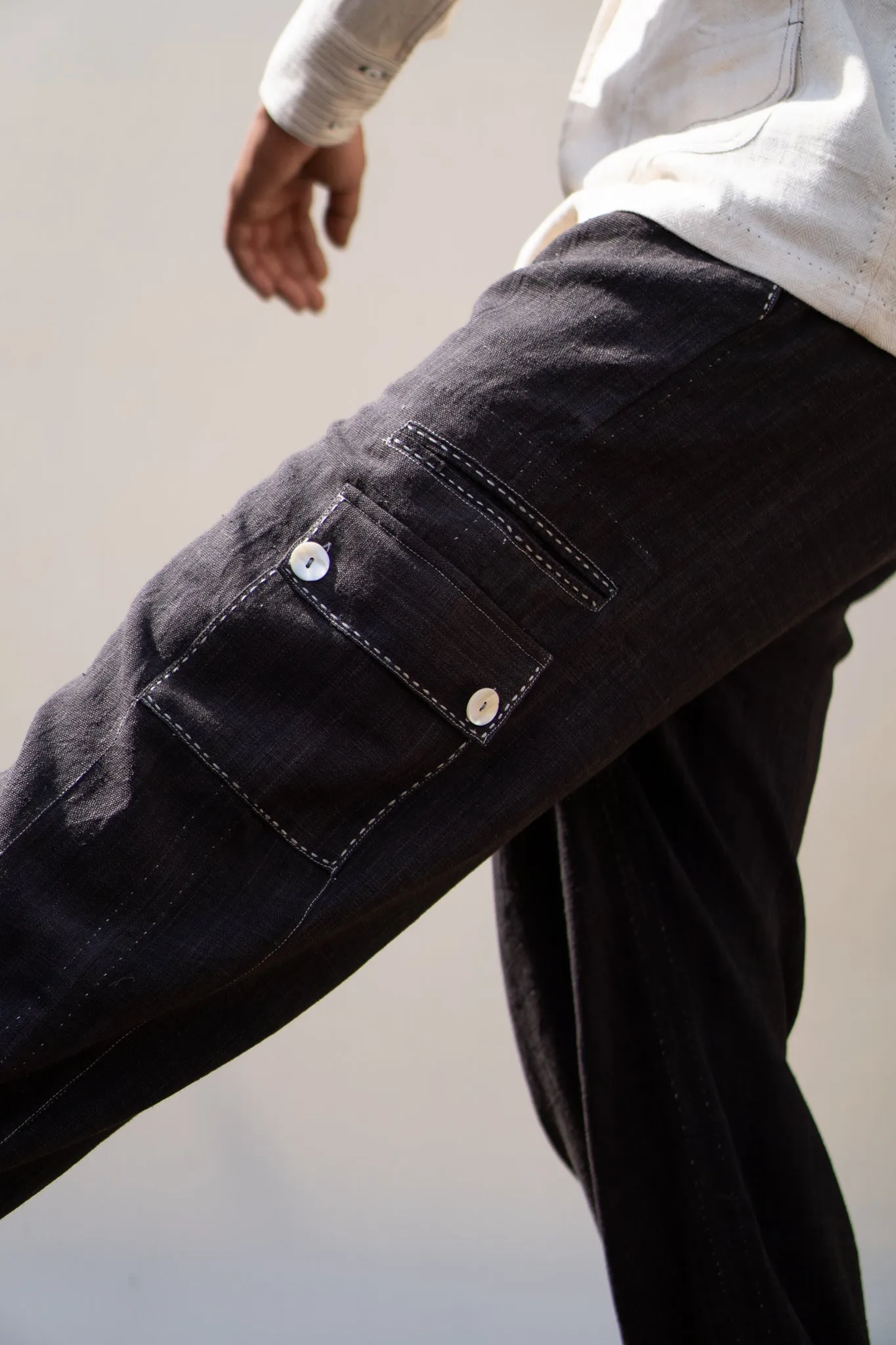 Utility Pants | Black Pants | Cotton Pants