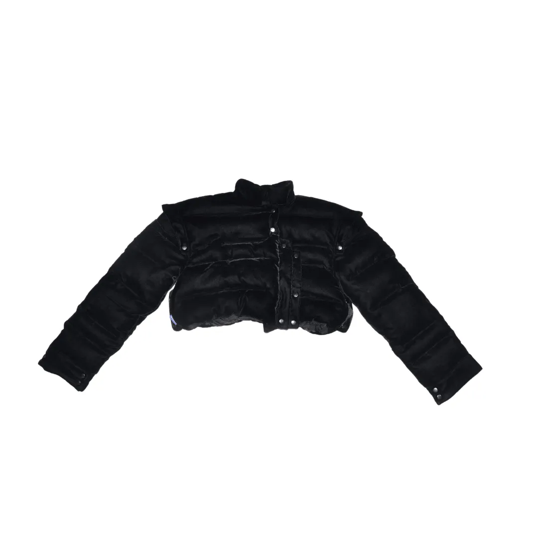 Velour Bolero Puffer
