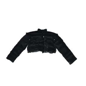Velour Bolero Puffer