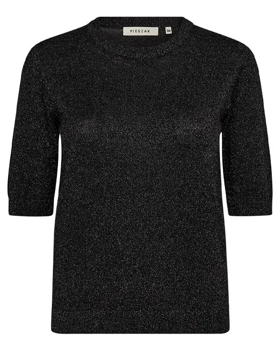 Vigga Lurex Knit Black