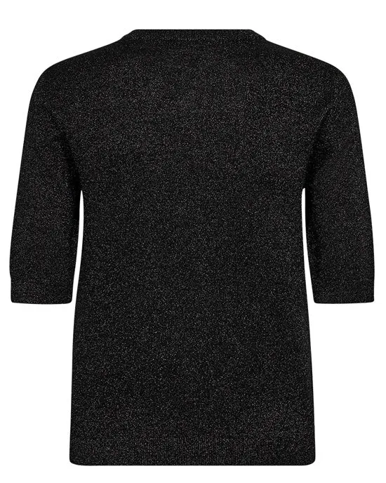 Vigga Lurex Knit Black