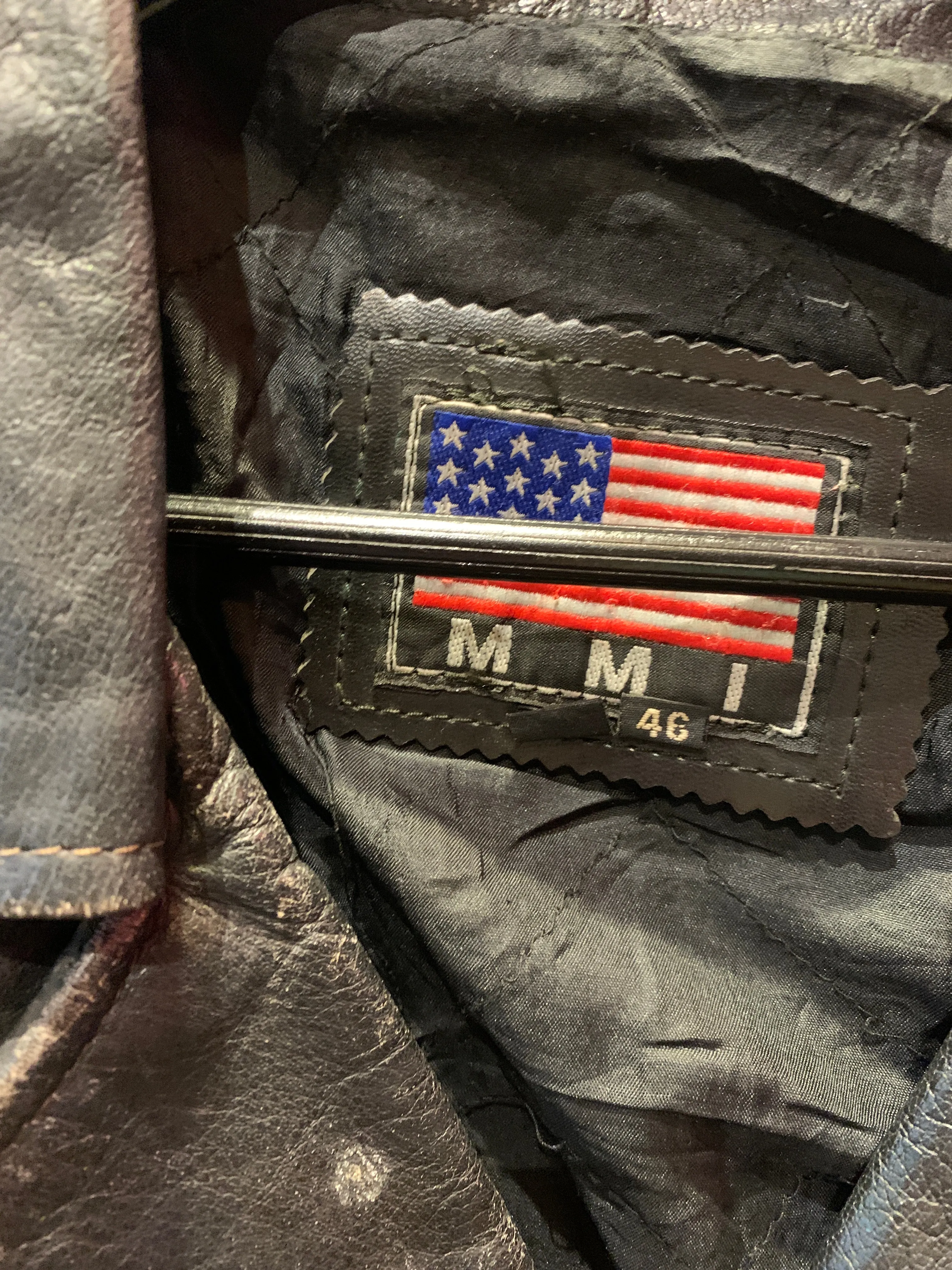 Vintage USA Biker Jacket, 46 L-XL